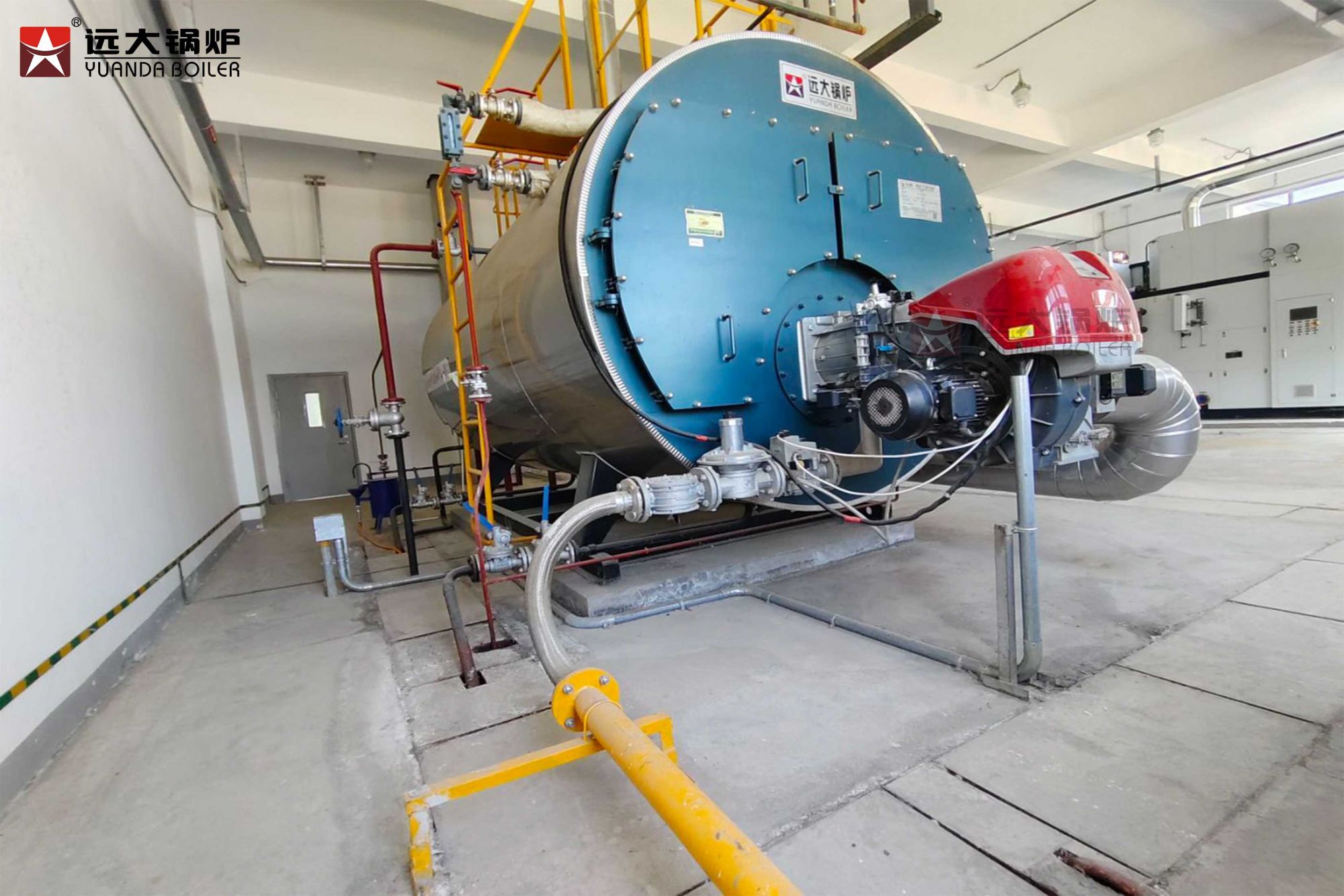 北京某制藥企業亳州分公司 WNS4-1.25-Y（Q）低氮燃氣蒸汽鍋爐